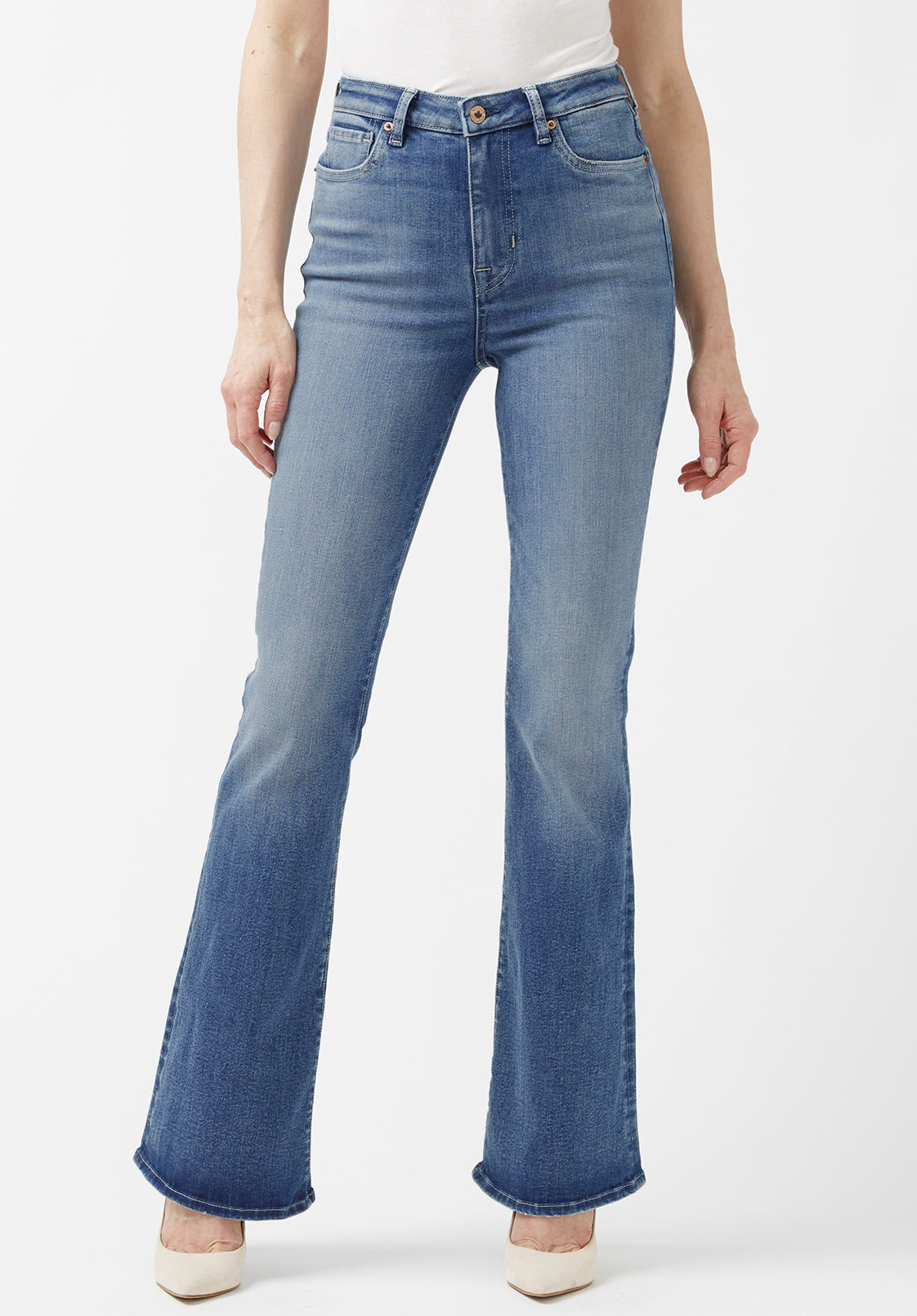 CARRIE LOW RISE FLARE JEAN