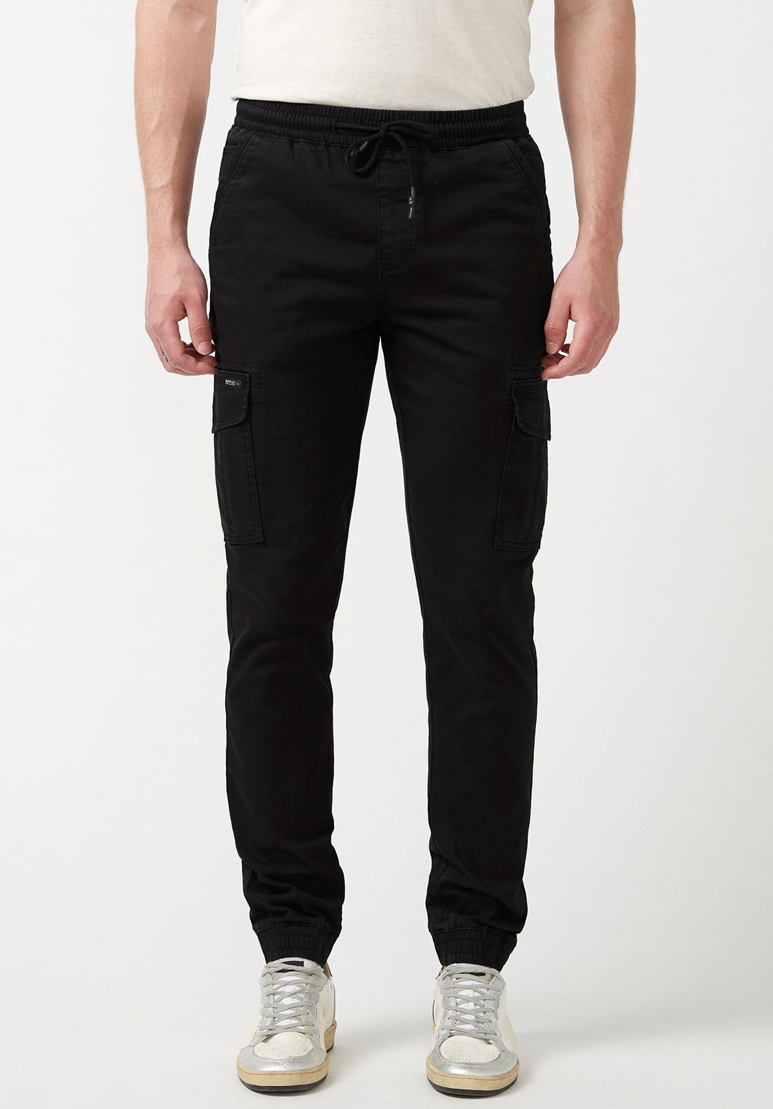 Men's Utility Tapered Jogger Pants - All in Motion Black L