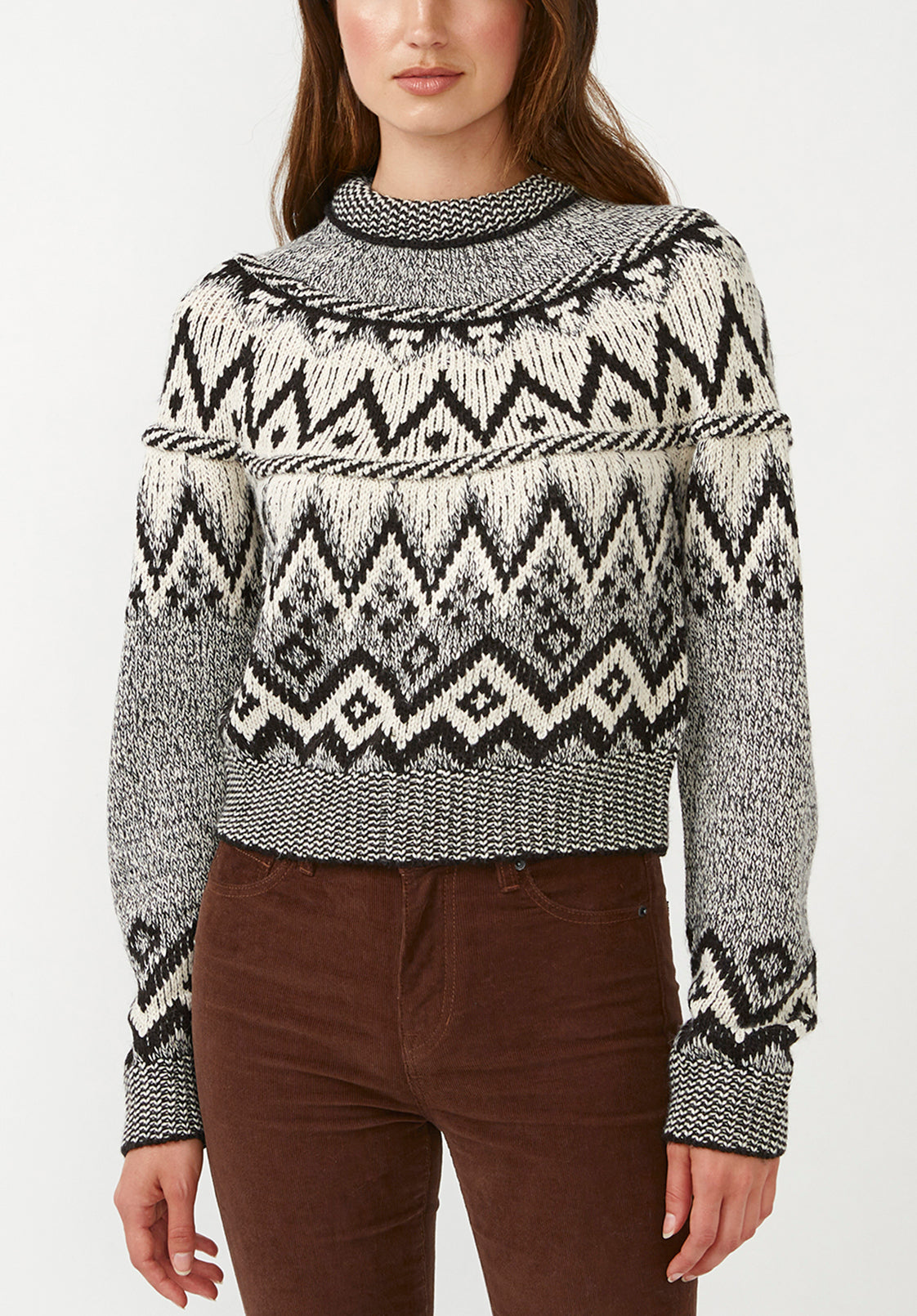 Lesina Women's Sweater in Heather Grey – Buffalo Jeans CA