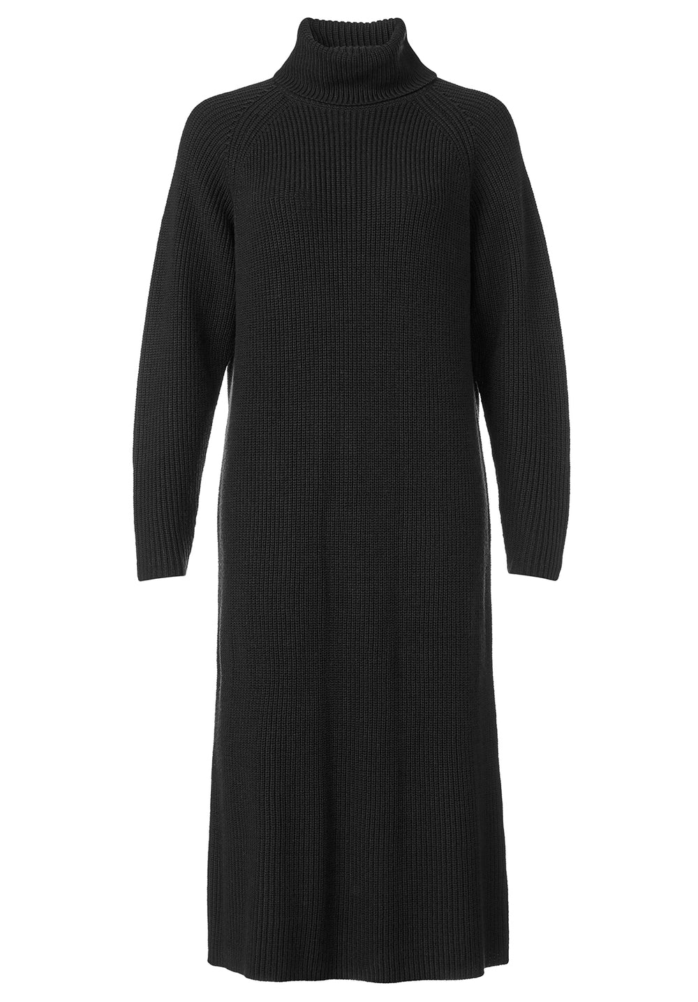 Buffalo David Bitton Paityn Turtleneck Sweater Dress Black Size Small