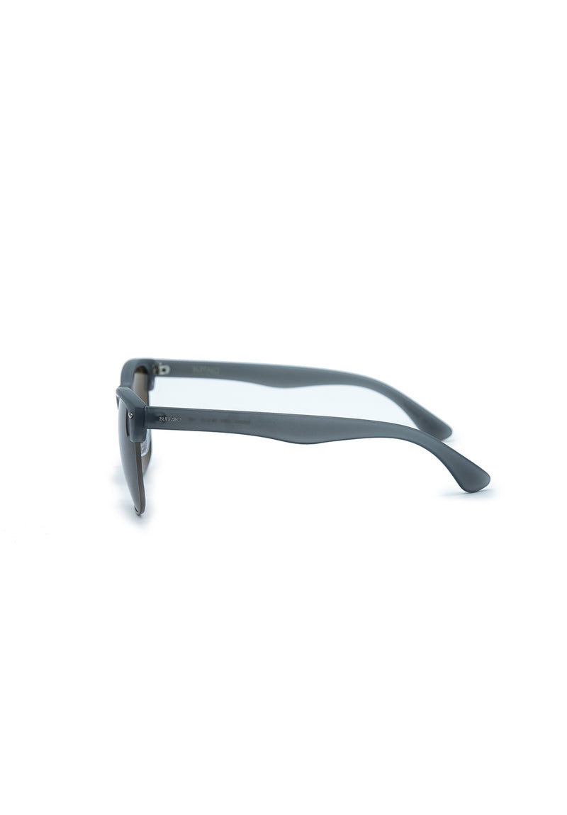 Lunettes de Soleil Classiques pour Hommes en Gris - B0026S