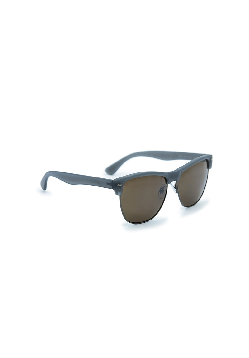 Lunettes de Soleil Classiques pour Hommes en Gris - B0026S