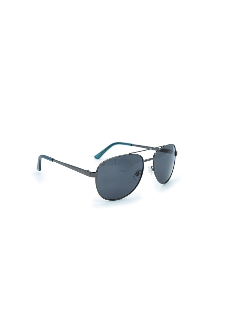 Men's Classic Aviator Sunglasses in Gunmetal - B0020S