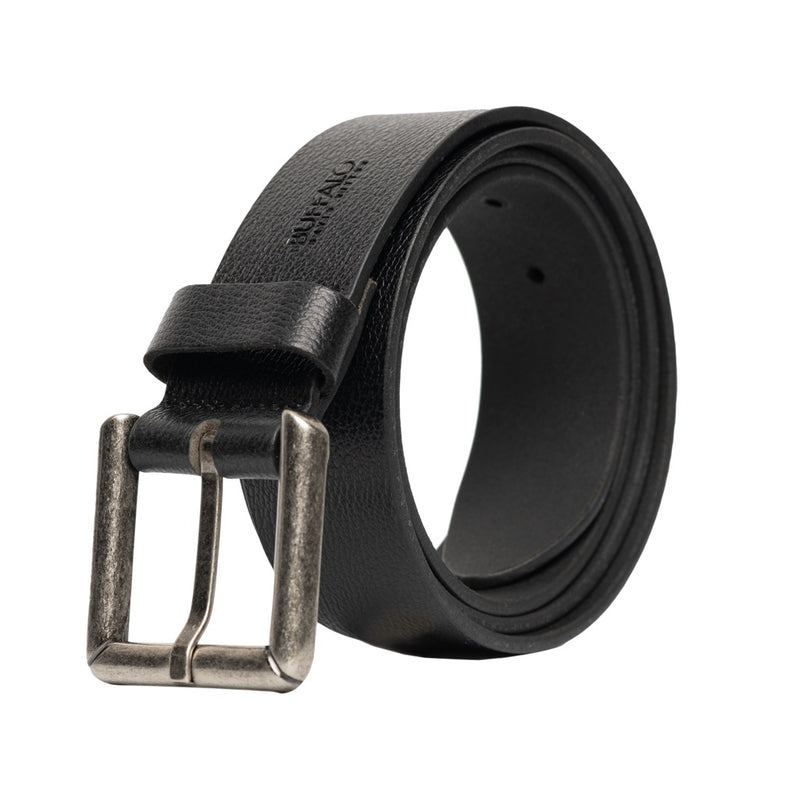 Ceinture Brune de Cuir de Buffle Texturé - BB1002C03