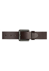 Ceinture Brune de Cuir de Buffle Texturé - BB1002C03