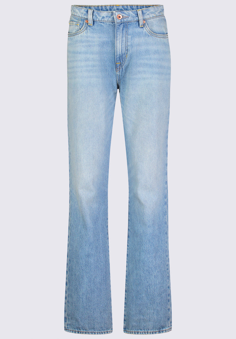 Mid Rise Straight Mary Women's Jeans, veined and worked - BL15926