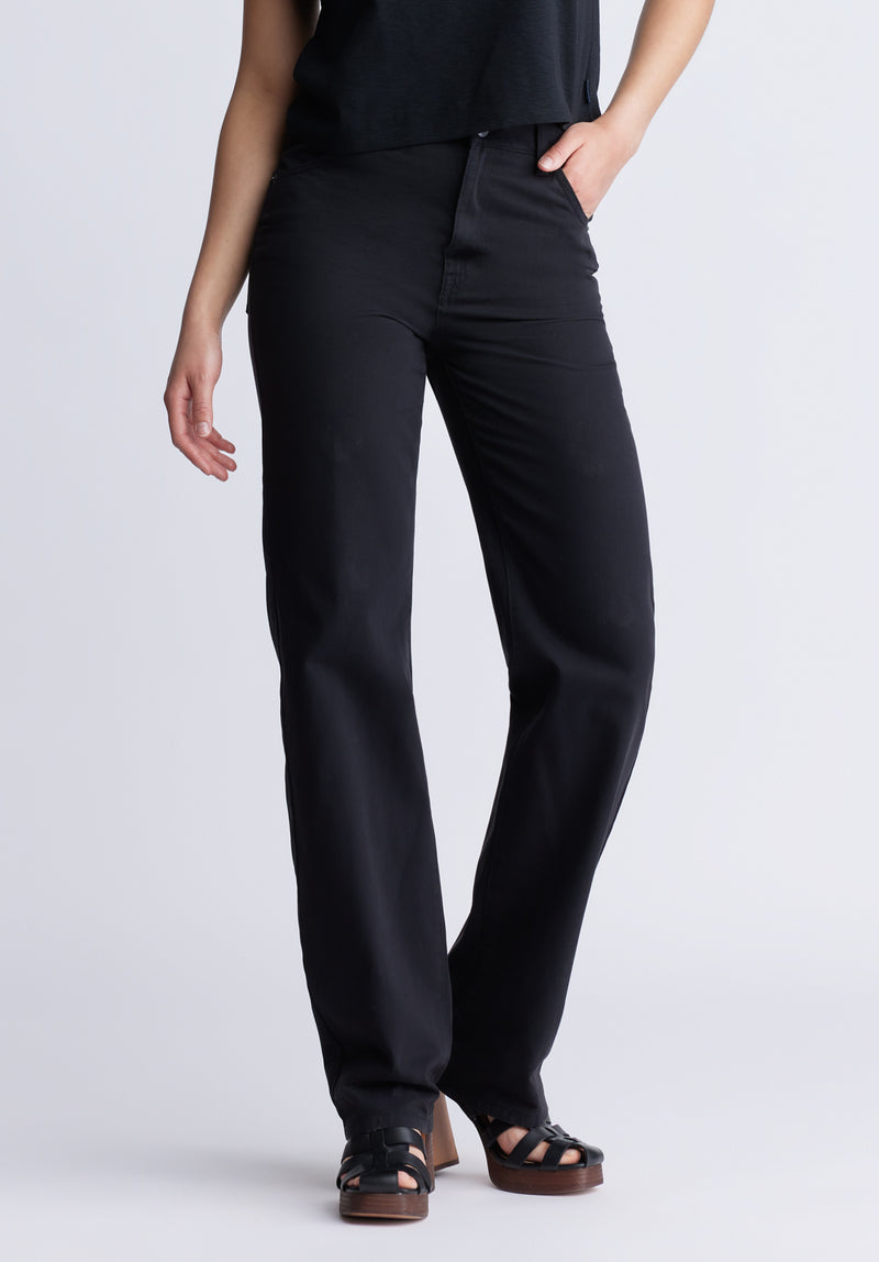 Pantalon femme taille très haute best sale