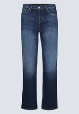 Mid Rise Bootcut Queen Women's Jeans, Vintage Indigo - BL15991