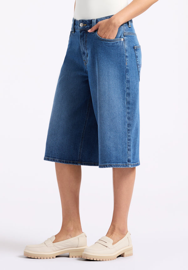 Jorts pour femme Jackie, Indigo authentique - BL16075