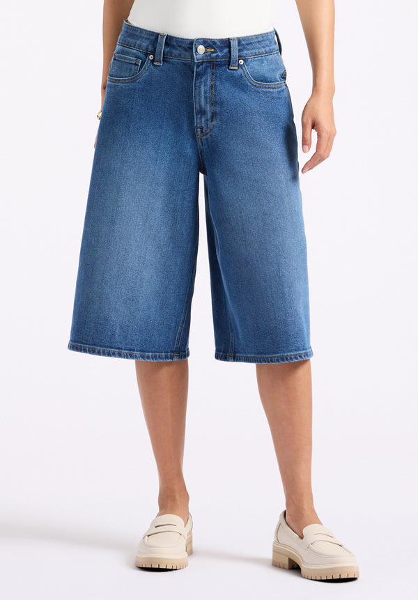 Jorts pour femme Jackie, Indigo authentique - BL16075