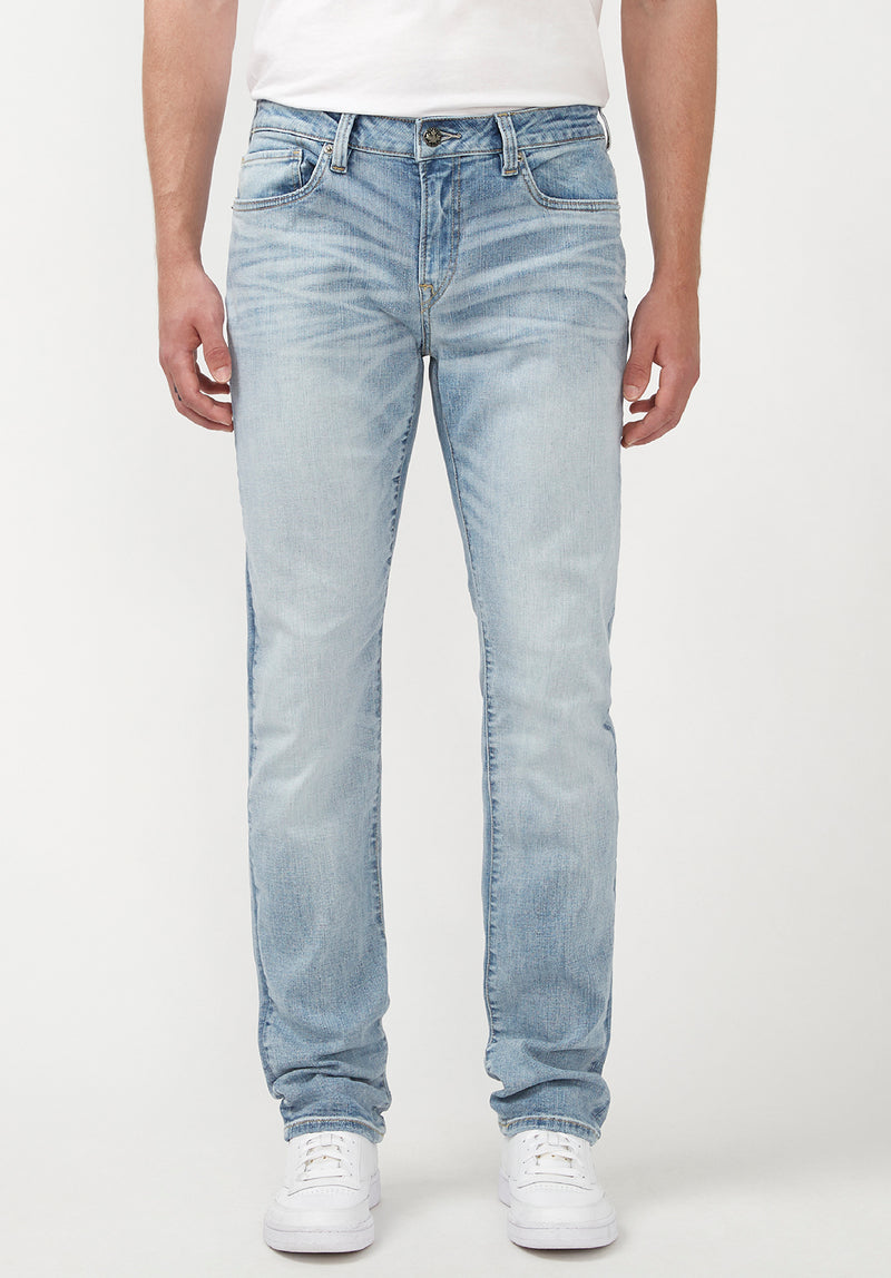 Urban Classics Relaxed fit jeans - lighter washed/light-blue denim