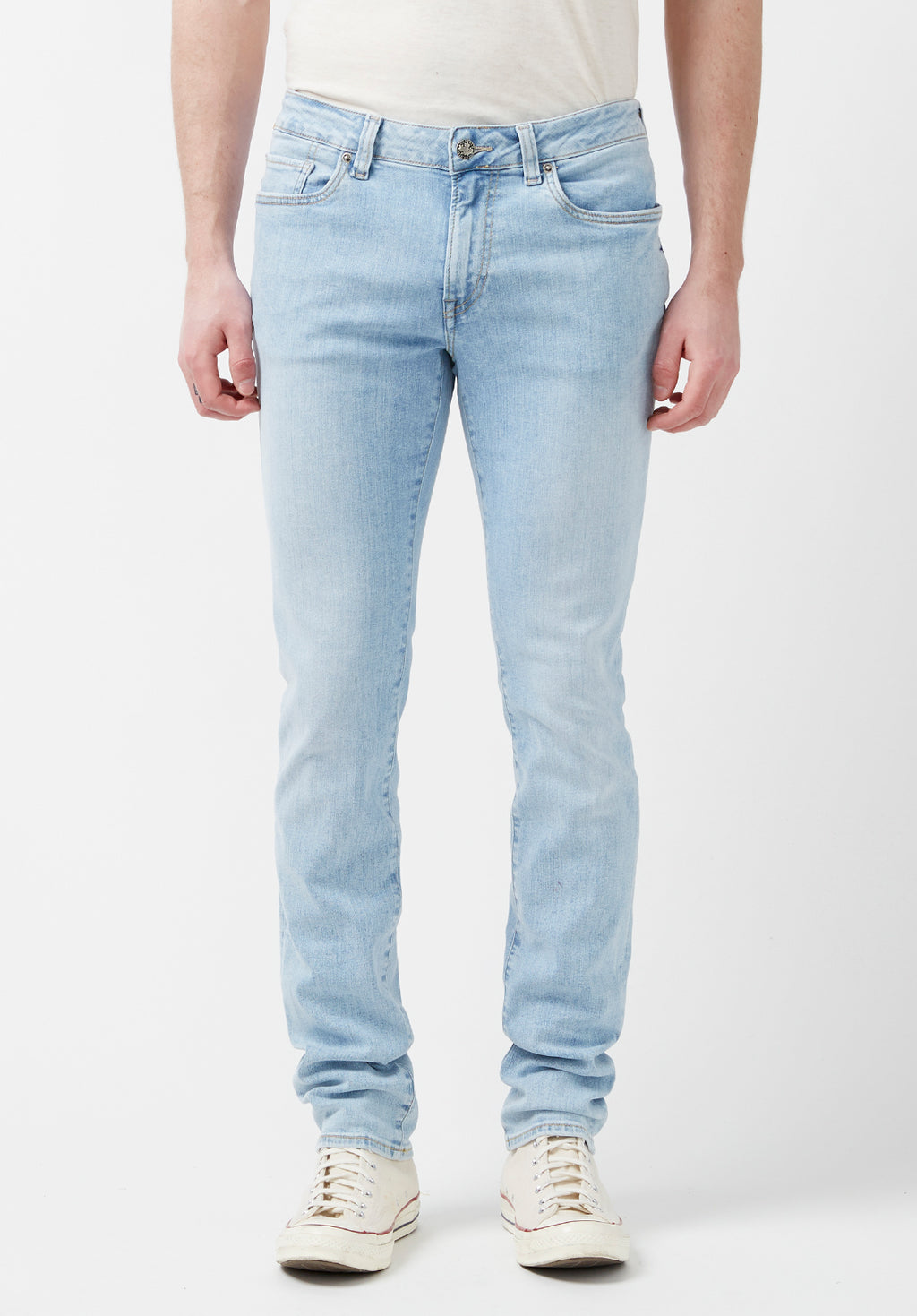 Skinny Max Men's Jeans in Bleached Blue – Buffalo Jeans CA