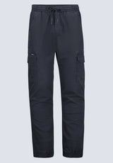 Pantalon cargo noir Tom pour hommes - BM22930