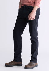 Pantalon droit pour homme Straight Six, noir - BM22939