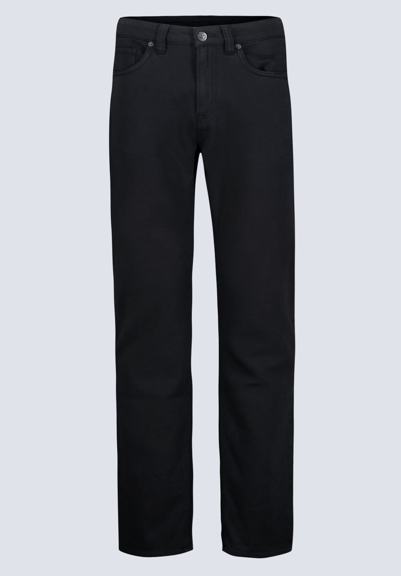 Pantalon droit pour homme Straight Six, noir - BM22939