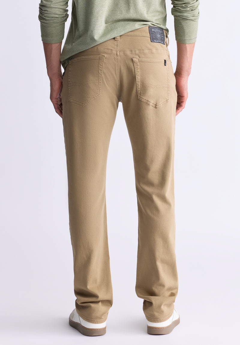 Straight Six Dark Men's Freedom Flex Pants, Dark Beige - BM22939