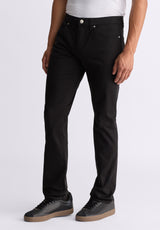 Pantalon pour homme Slim Ash en sergé, noir - BM22982