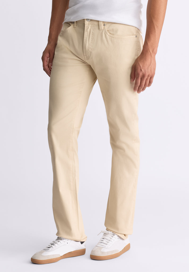 Slim Ash Men's Twill Pants, Whitecap Gray - BM22982