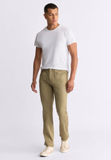 Pantalon pour homme Slim Ash en sergé, vert aloe - BM22982