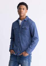 Sigge Men's Blanket Shirt in Blue - BM24307