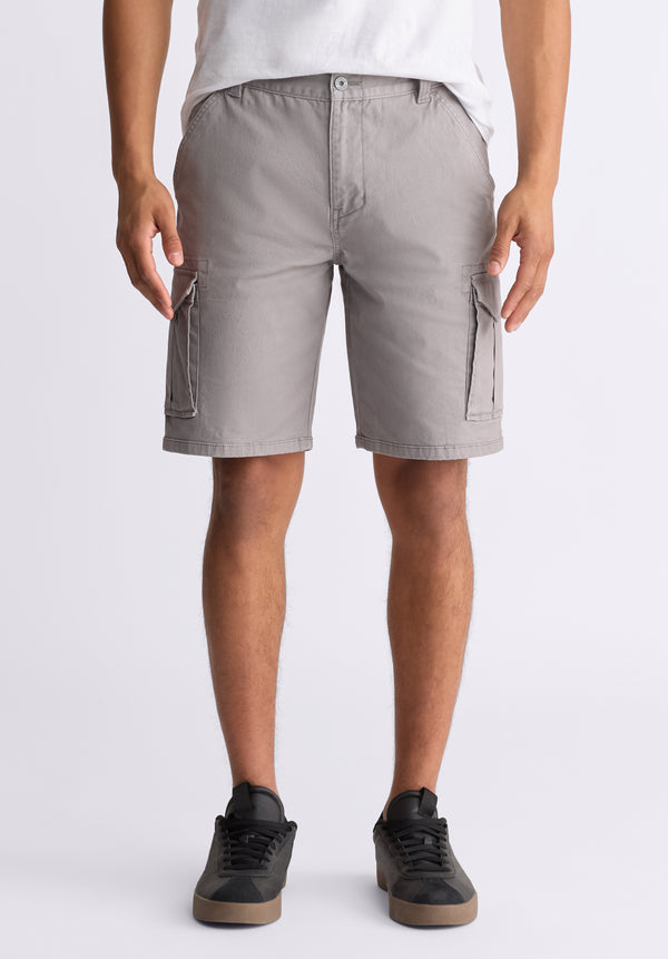 Short cargo Hiero pour homme, gris ardent - BM24503