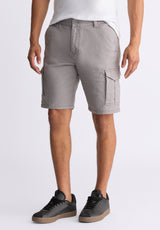 Short cargo Hiero pour homme, gris ardent - BM24503