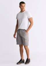 Short cargo Hiero pour homme, gris ardent - BM24503