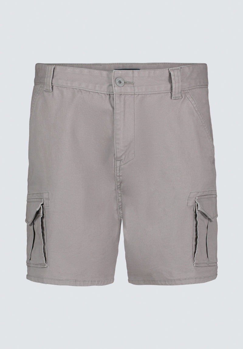 Hiero Men's Cargo Shorts, Ardent Grey - BM24503