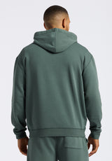 Hoodie décontracté pour homme Finley, Vert forêt foncé - BM24534