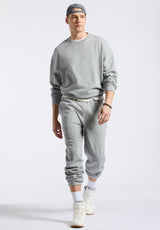 Patto Men's Relaxed Jogger Pants, Heather Grey - BM24598