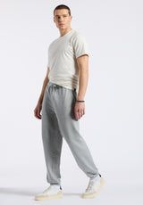 Pantalon jogger coupe décontractée pour homme Patto, Gris chiné - BM24598