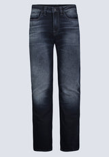 Jean étroit pour homme Slim Ash, indigo foncé - BM26012