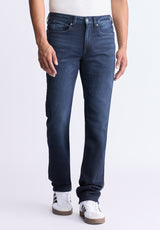 Straight Six Men's Jeans, Dark antique blue - BM26013