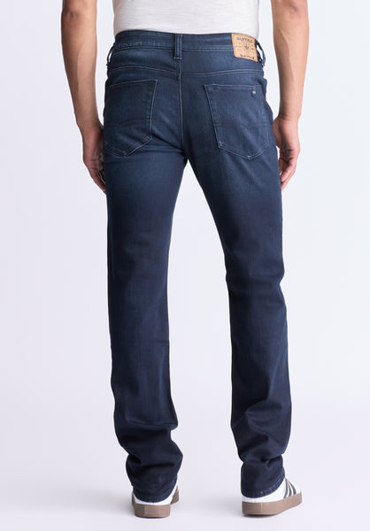 Straight Six Men's Jeans, Dark antique blue - BM26013