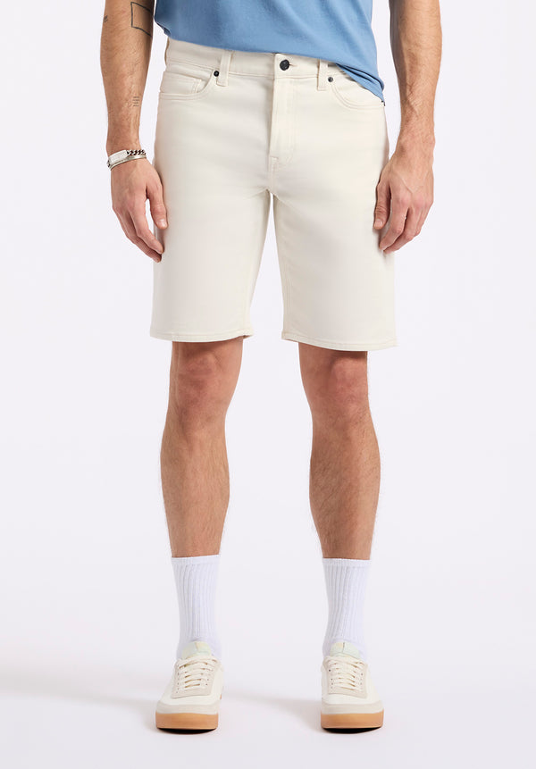 Short droit décontracté Freedom Flex pour homme Dean, Blanc vanille - BM26067