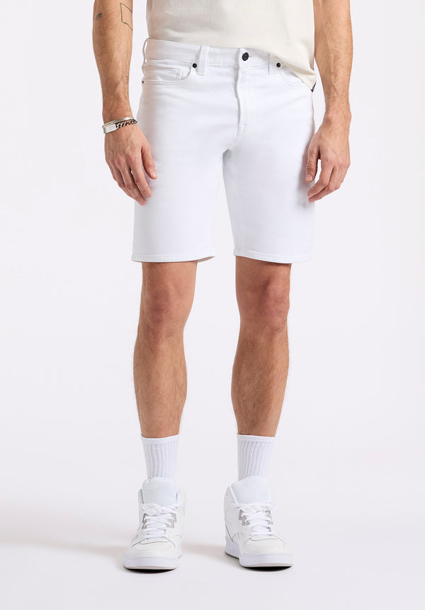 Short droit décontracté Freedom Flex pour homme Dean, Blanc - BM26067