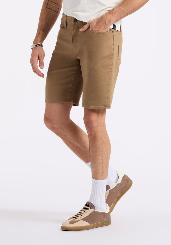 Short droit décontracté Freedom Flex pour homme Dean, Beige foncé - BM26067