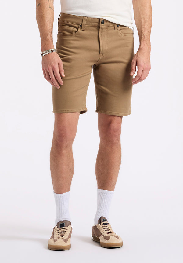 Short droit décontracté Freedom Flex pour homme Dean, Beige foncé - BM26067