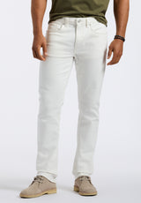 Straight Six Men's Jeans, White - BM26075