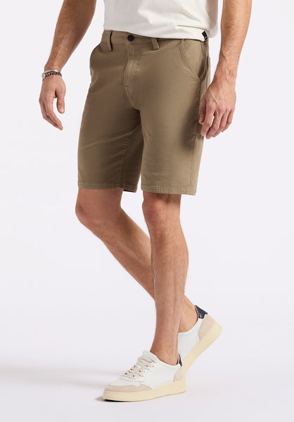 Short cargo utilitaire droit décontracté pour homme Dean, Beige foncé - BM26076