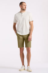 Relaxed Straight Dean Men's Utility Cargo Shorts, Olive - BM26076