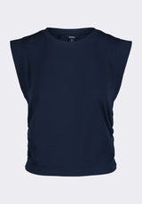 Alanis Women's Sleeveless Top, Navy - KT0206P