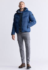 Jerome Navy Men's Puffer Jacket - OBMEF006