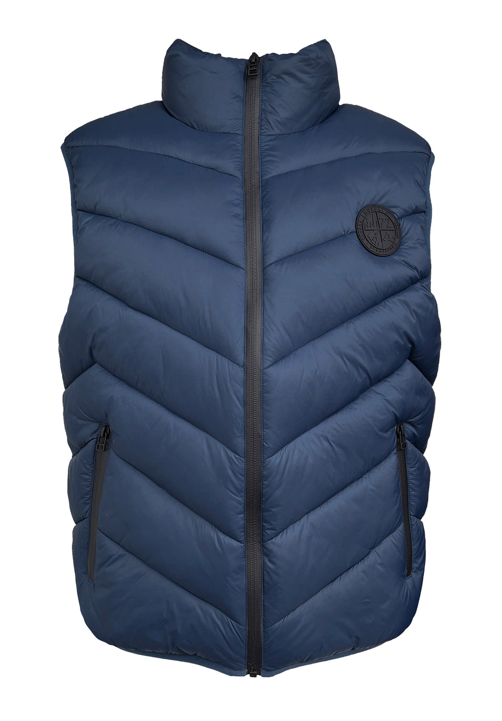 Blue bubble vest hotsell