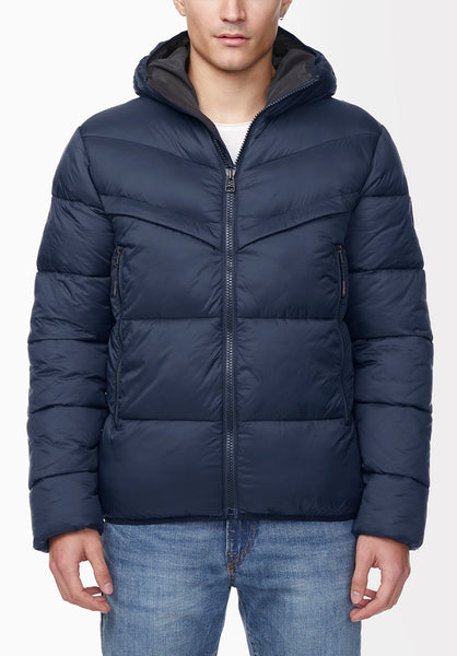 Navy puffer jacket outlet men