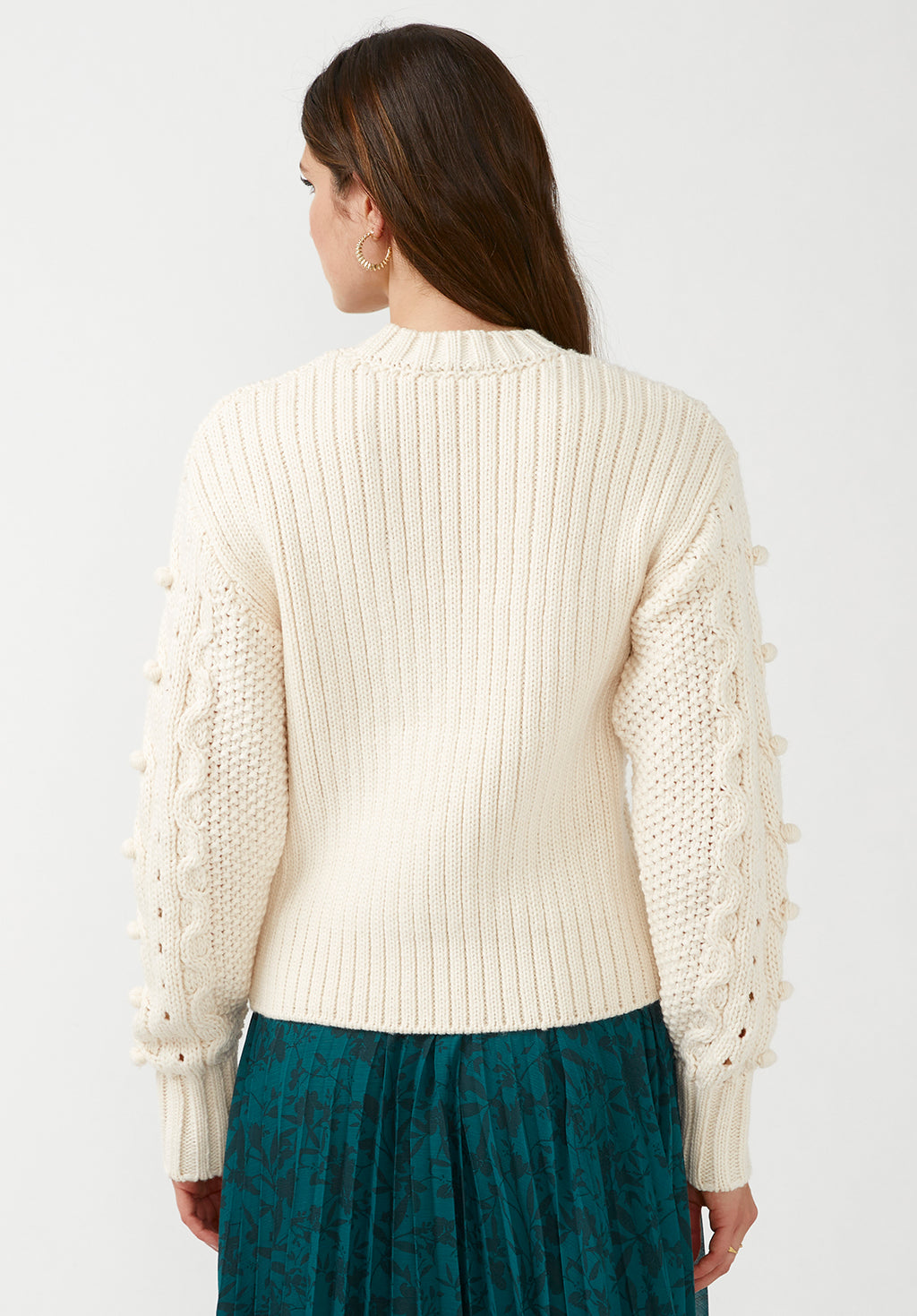 Larsa Women's Crew Neck Sweater in Ivory – Buffalo Jeans CA