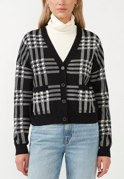 Buffalo plaid 2024 open cardigan