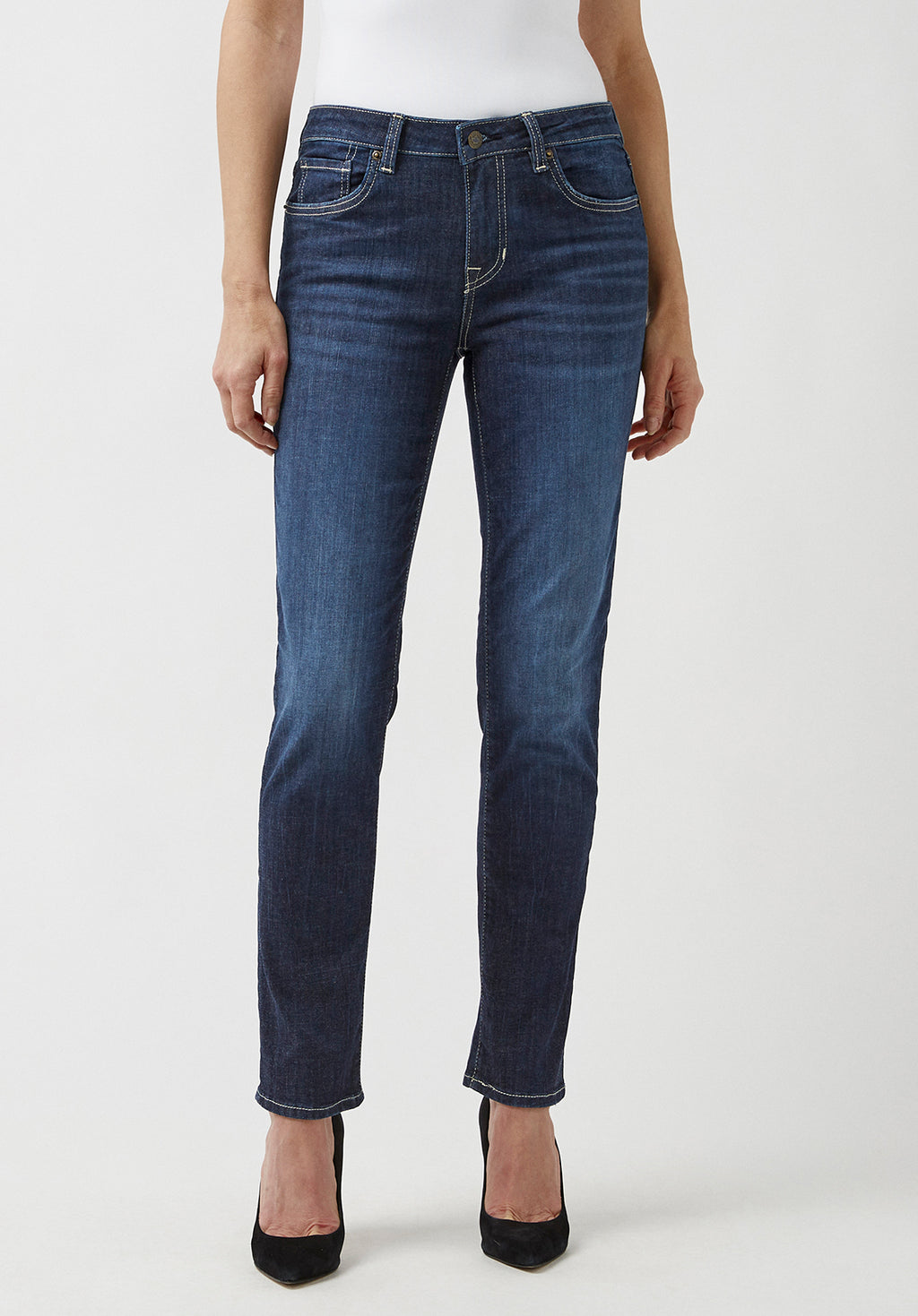 Mid Rise Slim Carrie Women's Jeans in Reckless Blue - BL15674 – Buffalo  Jeans CA