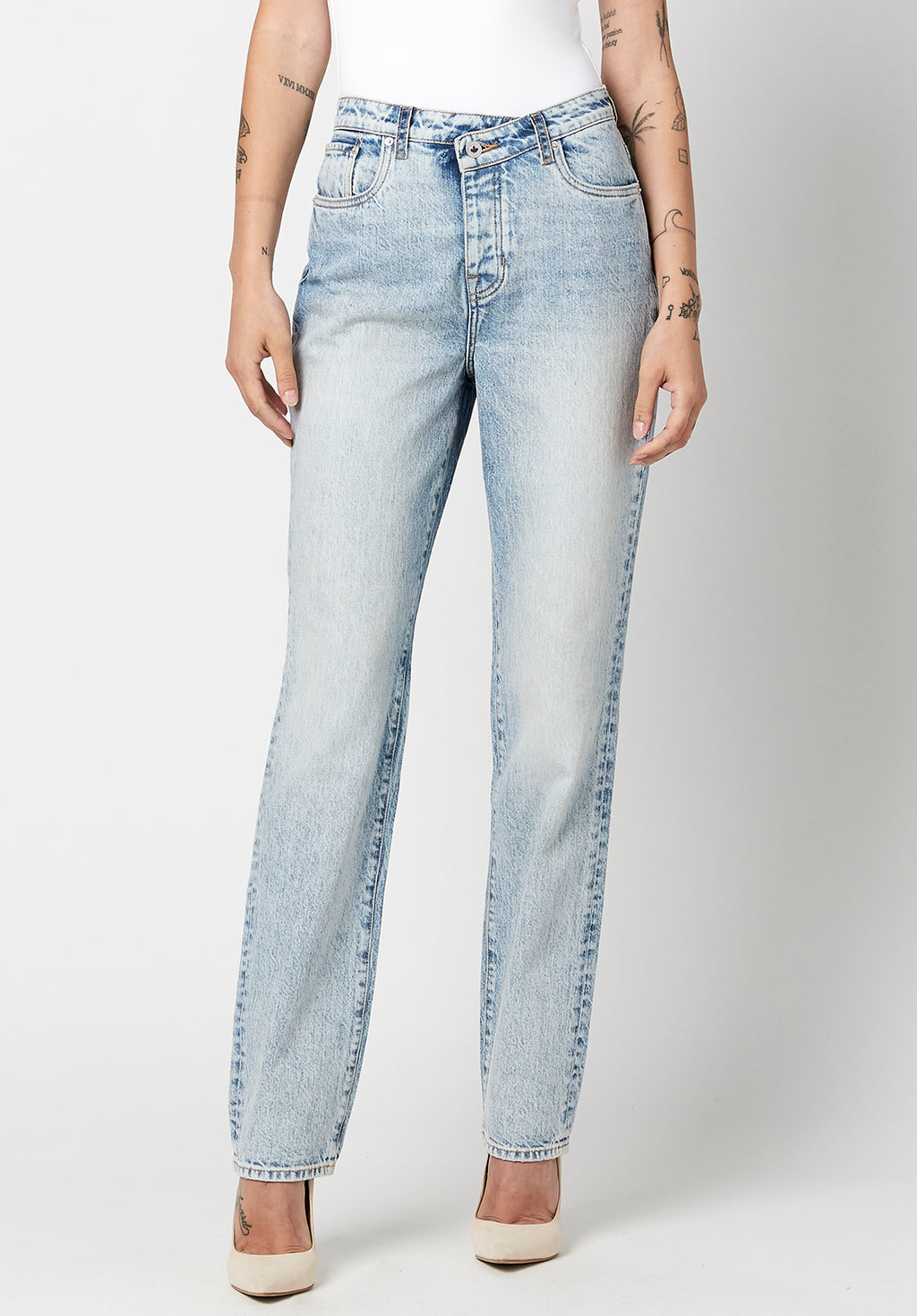 Straight leg best sale vintage jeans