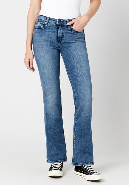 2023 Womens High Quality Casual Fashion High Waisted Bootcut Jeans All  Match Style #230814 From Heng01, $52.26